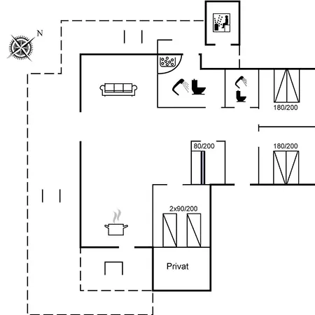 Haley - 150m From The Sea By Interhome 別荘 Millinge